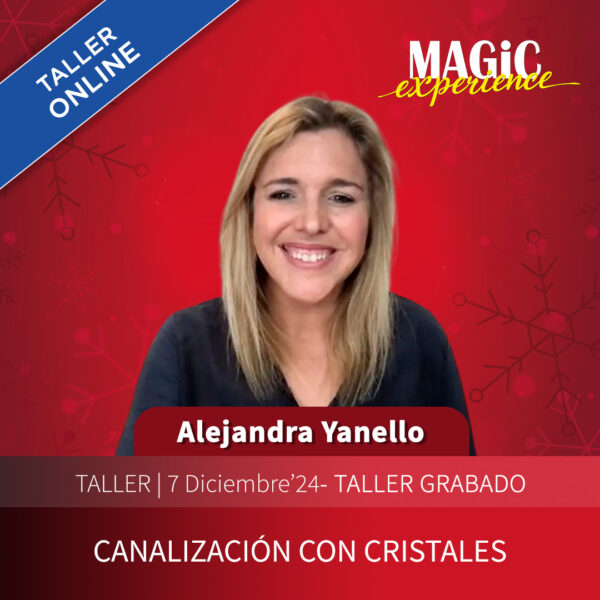 Taller | CANALIZACIÓN CON CRISTALES - Alejandra Yanello