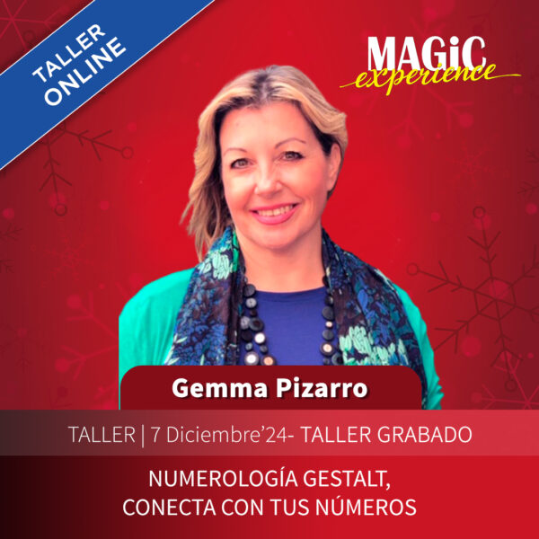 Taller | NUMEROLOGÍA GESTALT, CONECTA CON TUS NÚMEROS - Gemma Pizarro